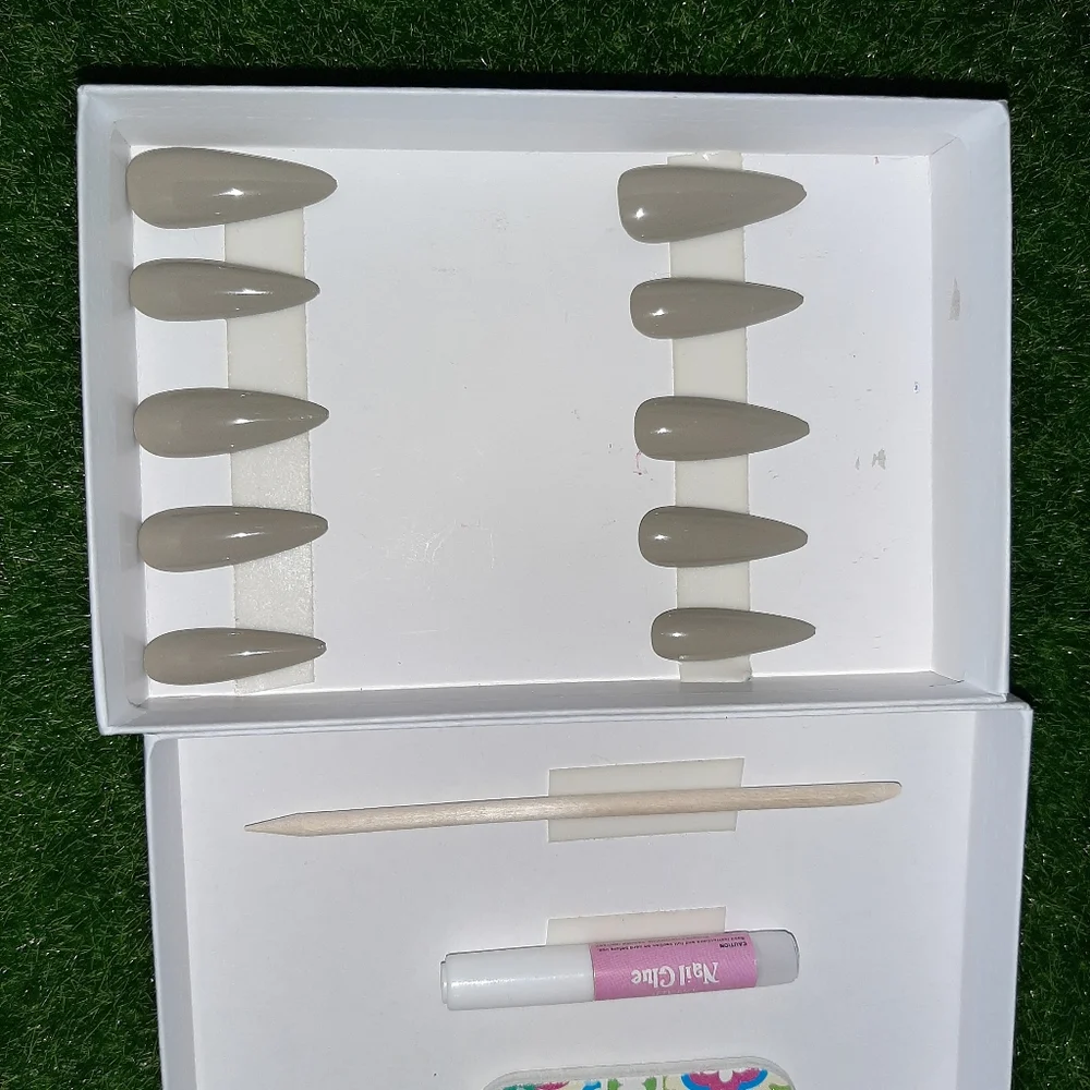 No refund cafe con leche nails latte nails coffee - Picture 5 of 6